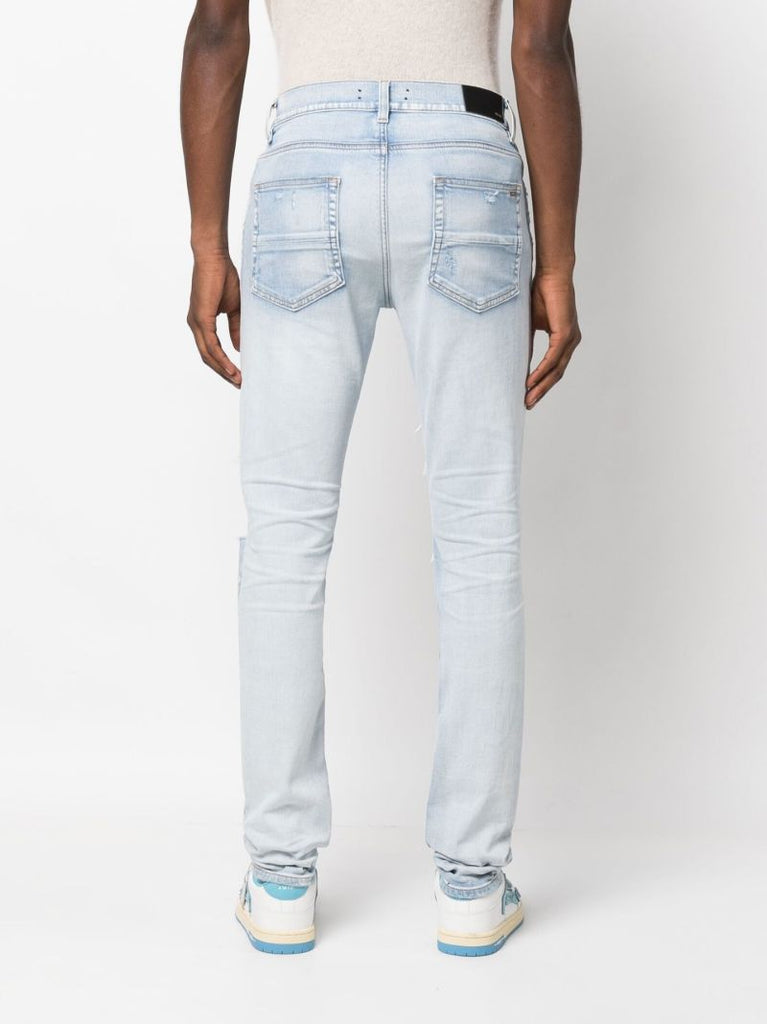 Blue Mx1 Thrasher Skinny Jeans
