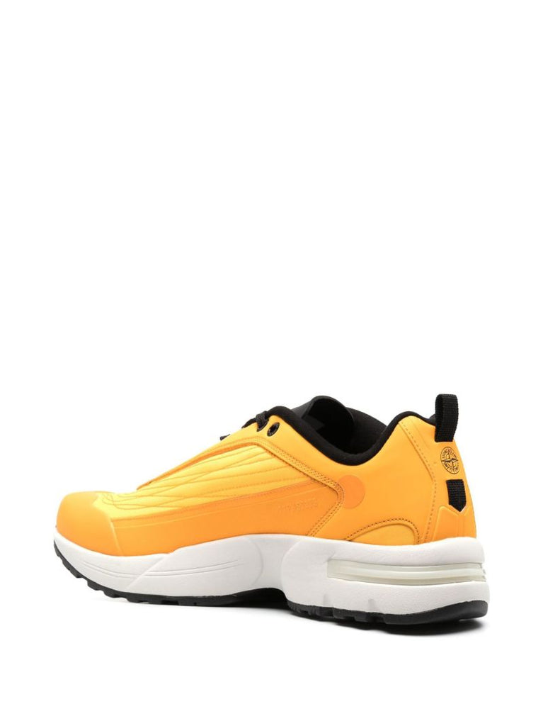 Orange Grime Low-top Sneakers