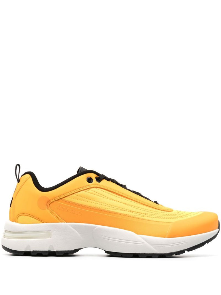 Orange Grime Low-top Sneakers