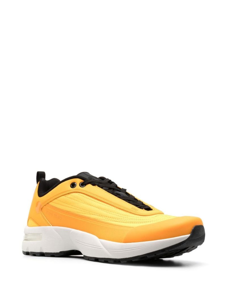 Orange Grime Low-top Sneakers