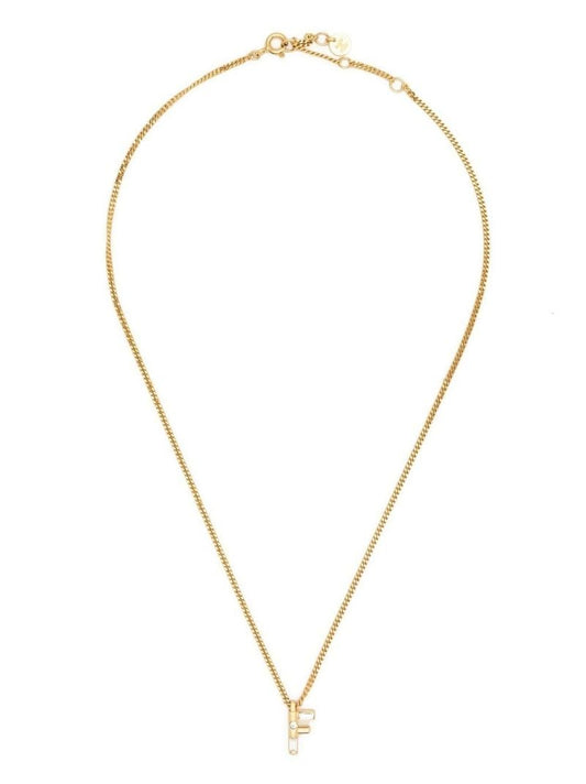 Gold-tone Fendi First Necklace