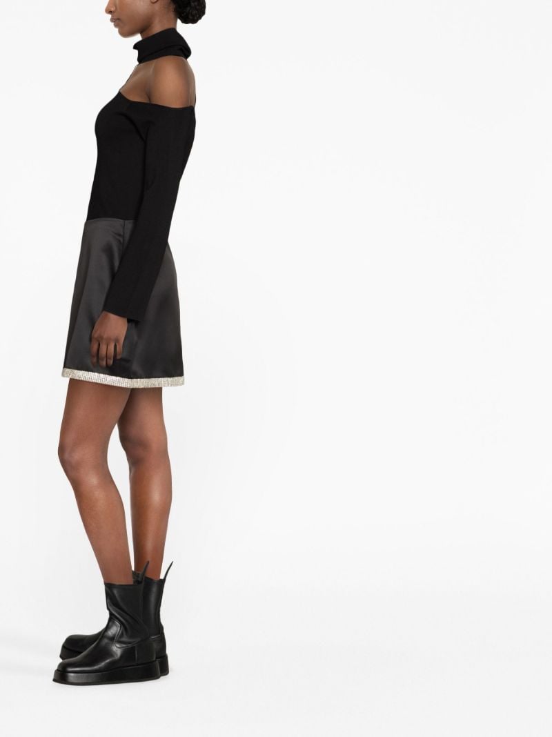 Black Lerma Off-the-shoulder Top