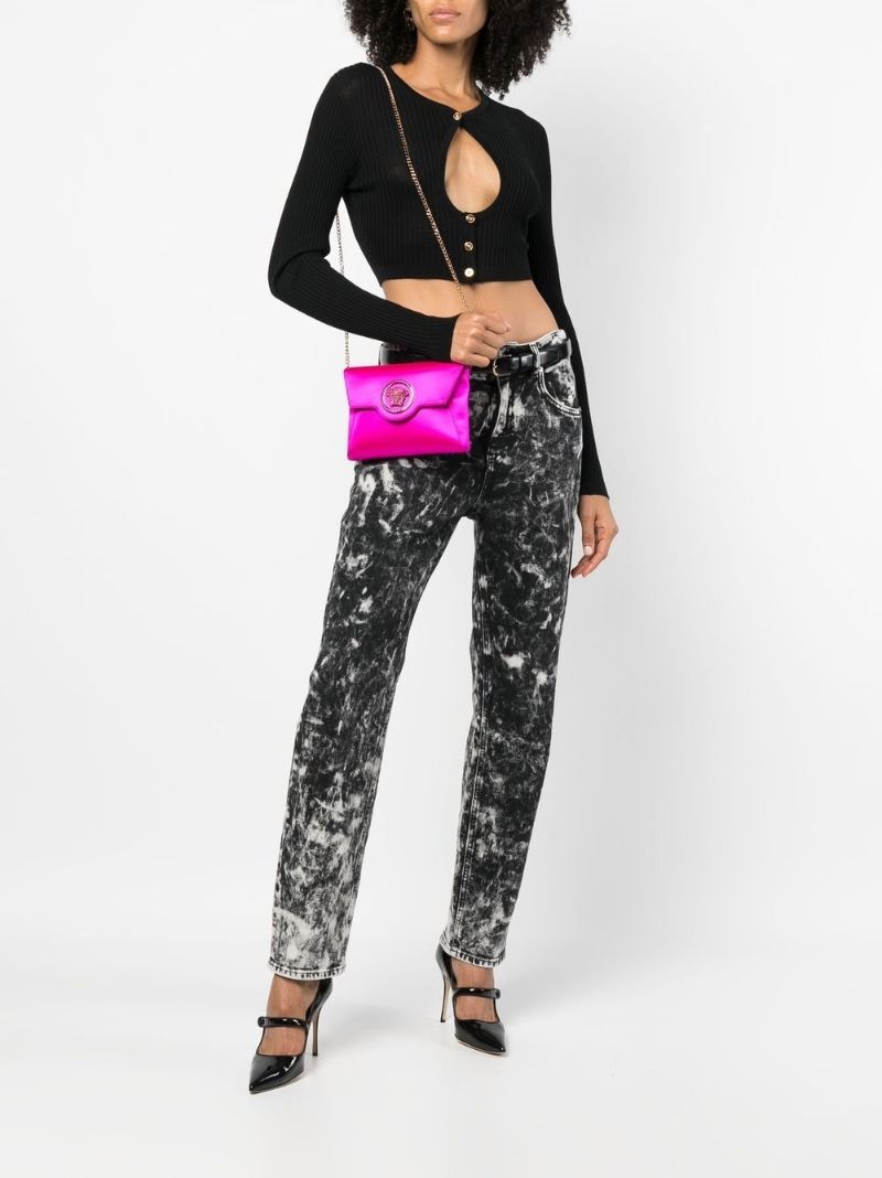 Pink La Medusa Wallet on Chain