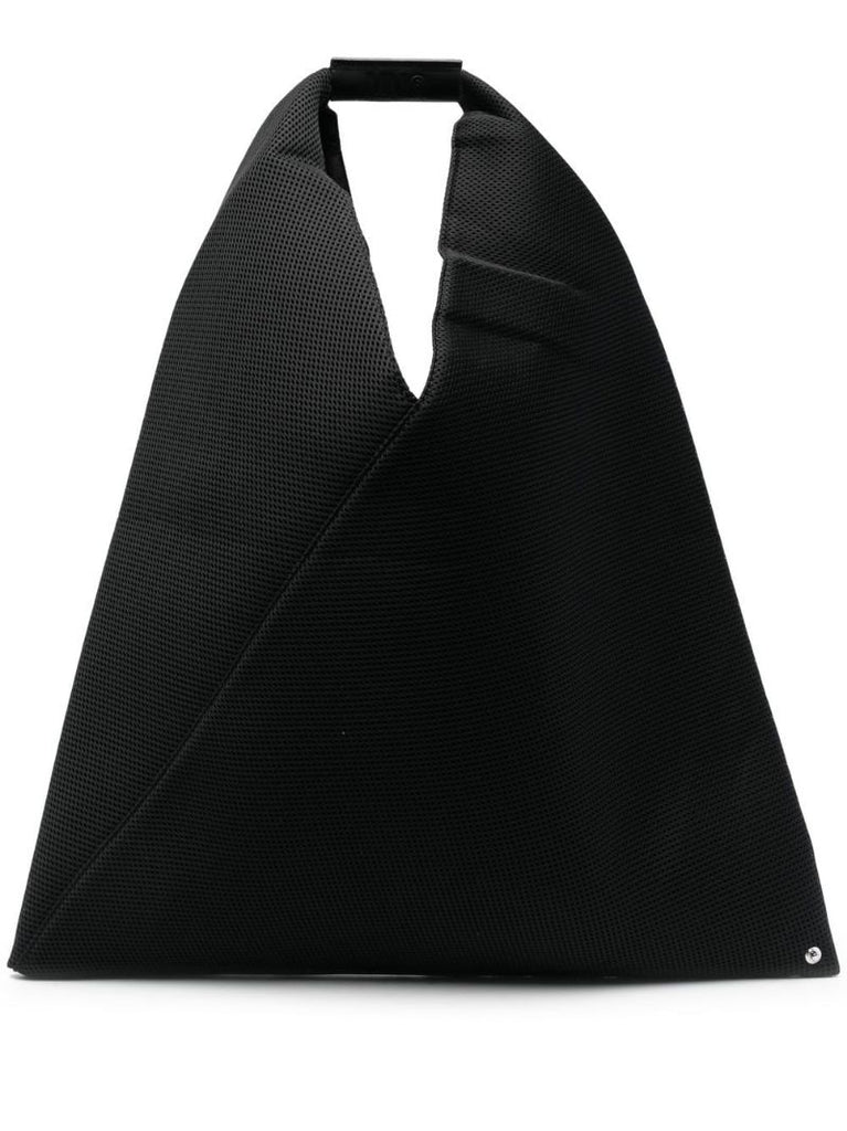 Black Japanese Large Tote Bag