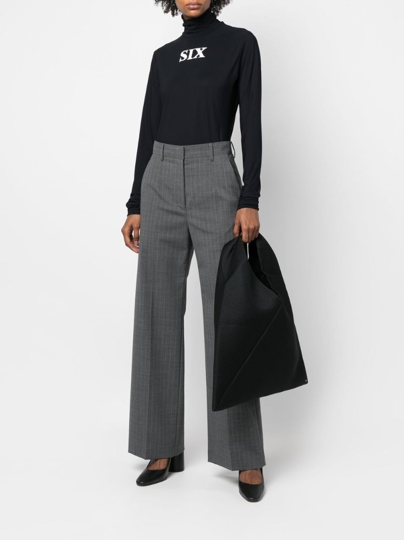 Black Japanese Large Tote Bag
