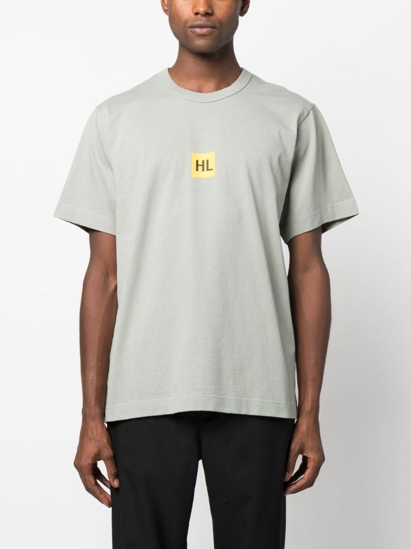 Green Graphic Print Cotton T-shirt