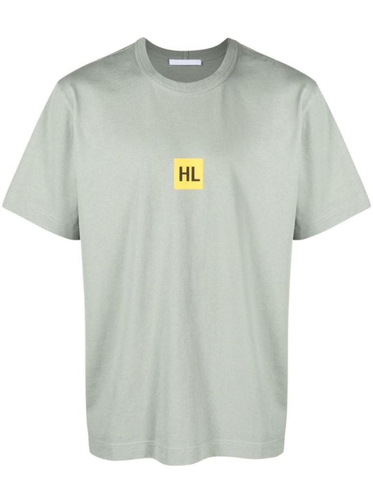 Green Graphic Print Cotton T-shirt