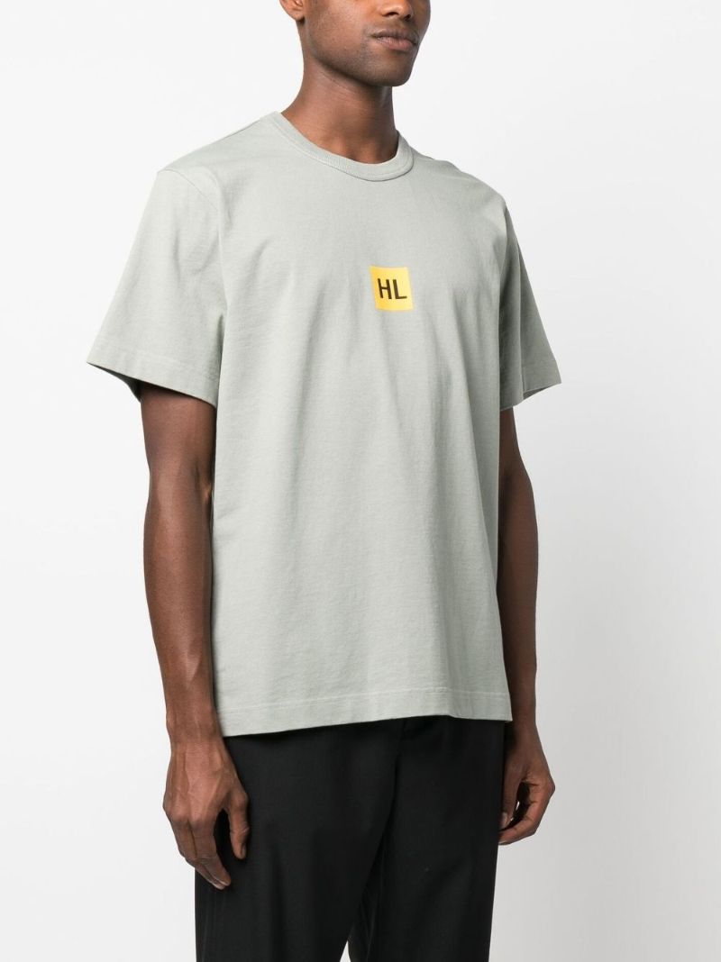 Green Graphic Print Cotton T-shirt