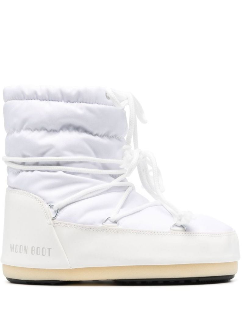 White Icon Light Low Nylon Boots