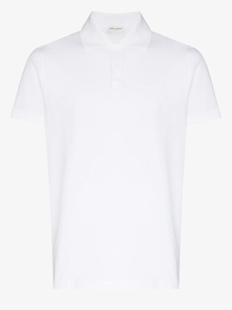 White Logo Polo Shirt