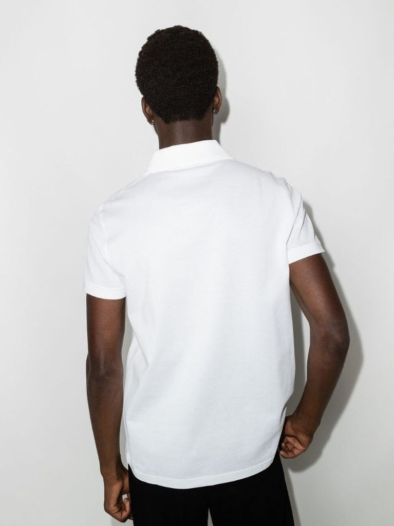 White Logo Polo Shirt