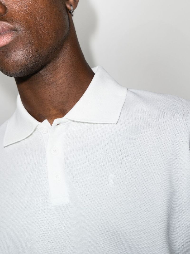 White Logo Polo Shirt