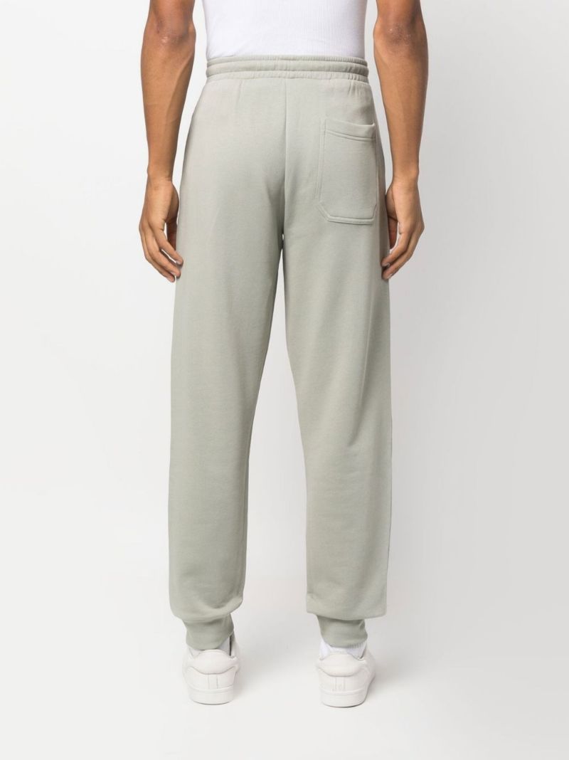 Grey Photo Cotton Track Pants