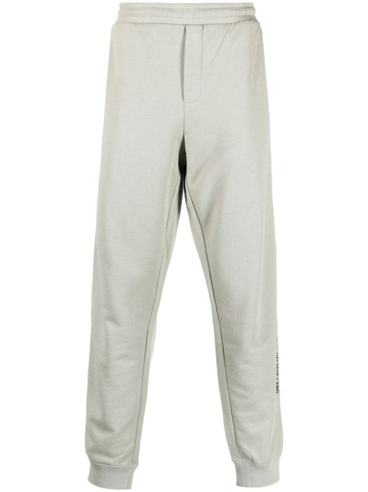 Grey Photo Cotton Track Pants
