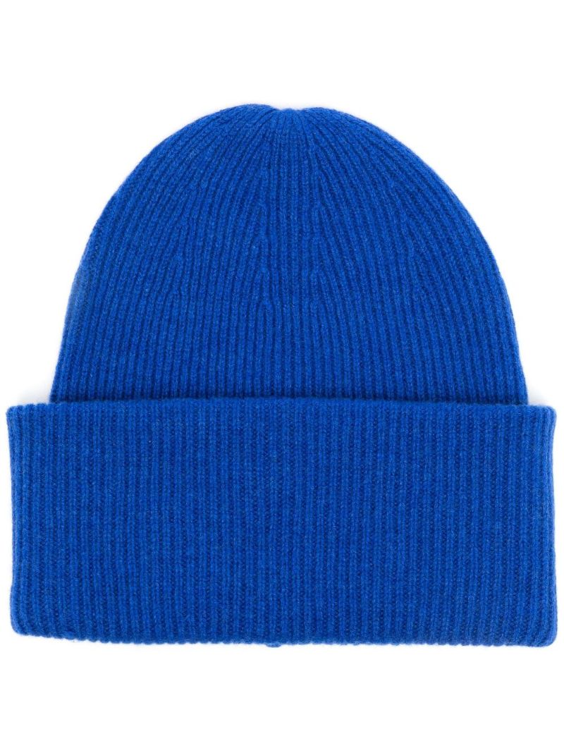 Blue Stockholm Cashmere Beanie Hat