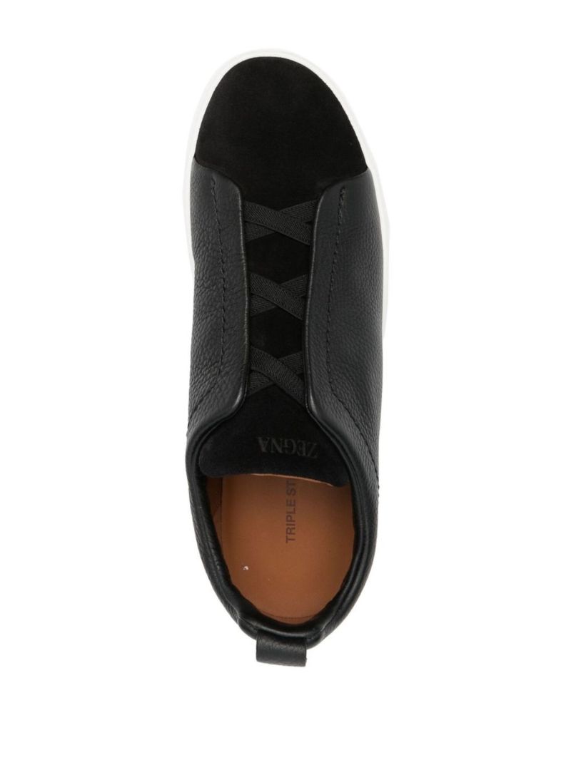 Triple StitchÃ¢â_x0080__x009e_Â¢ Leather Sneakers