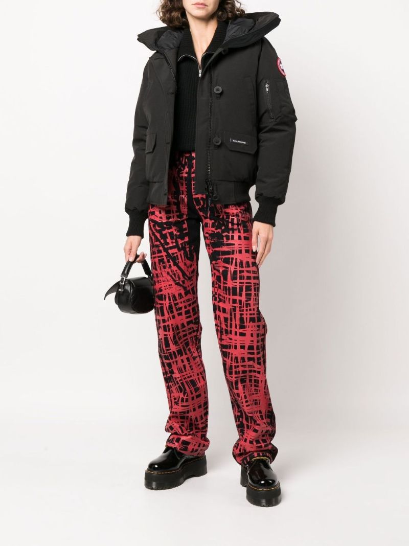 Black Chilliwack Hooded Bomber Jacket
