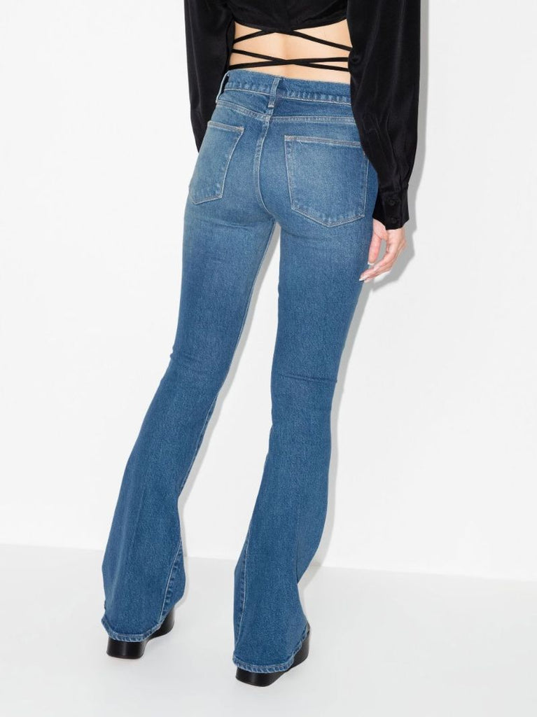 Blue Le High Flare Jeans
