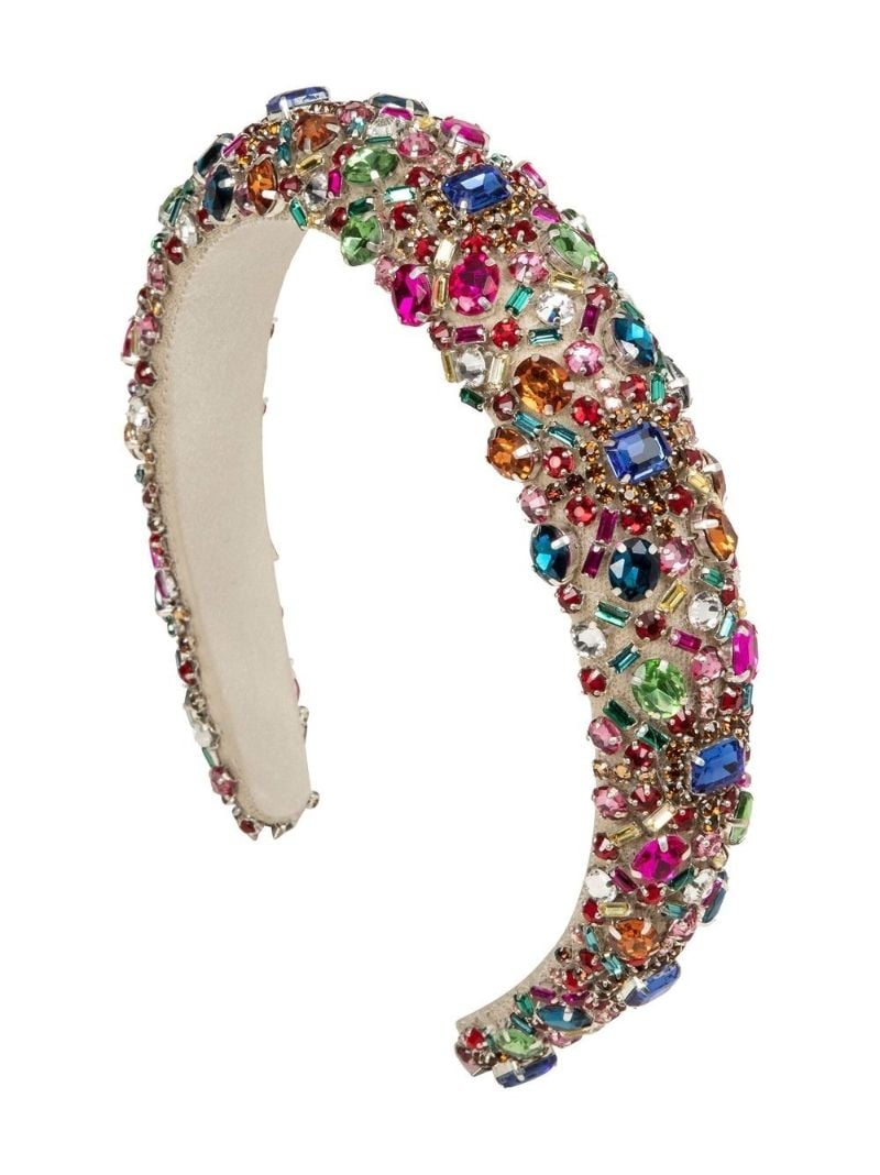 Neutral Mimi Crystal Headband