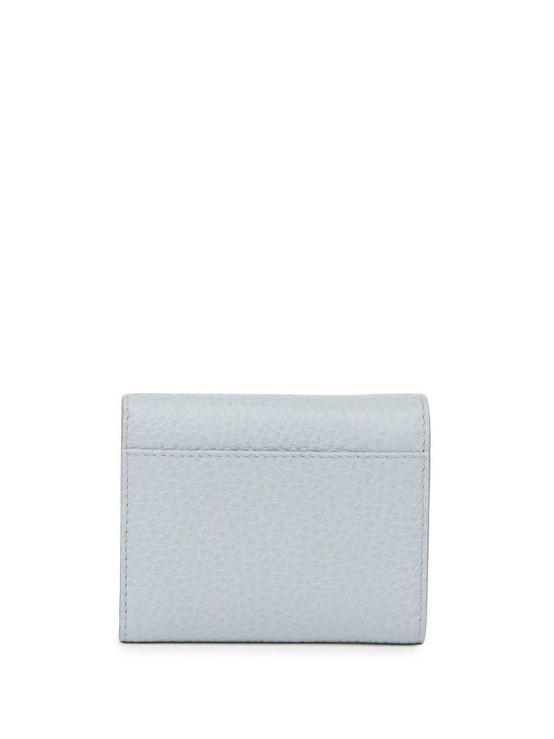Blue Four-stitch Wallet