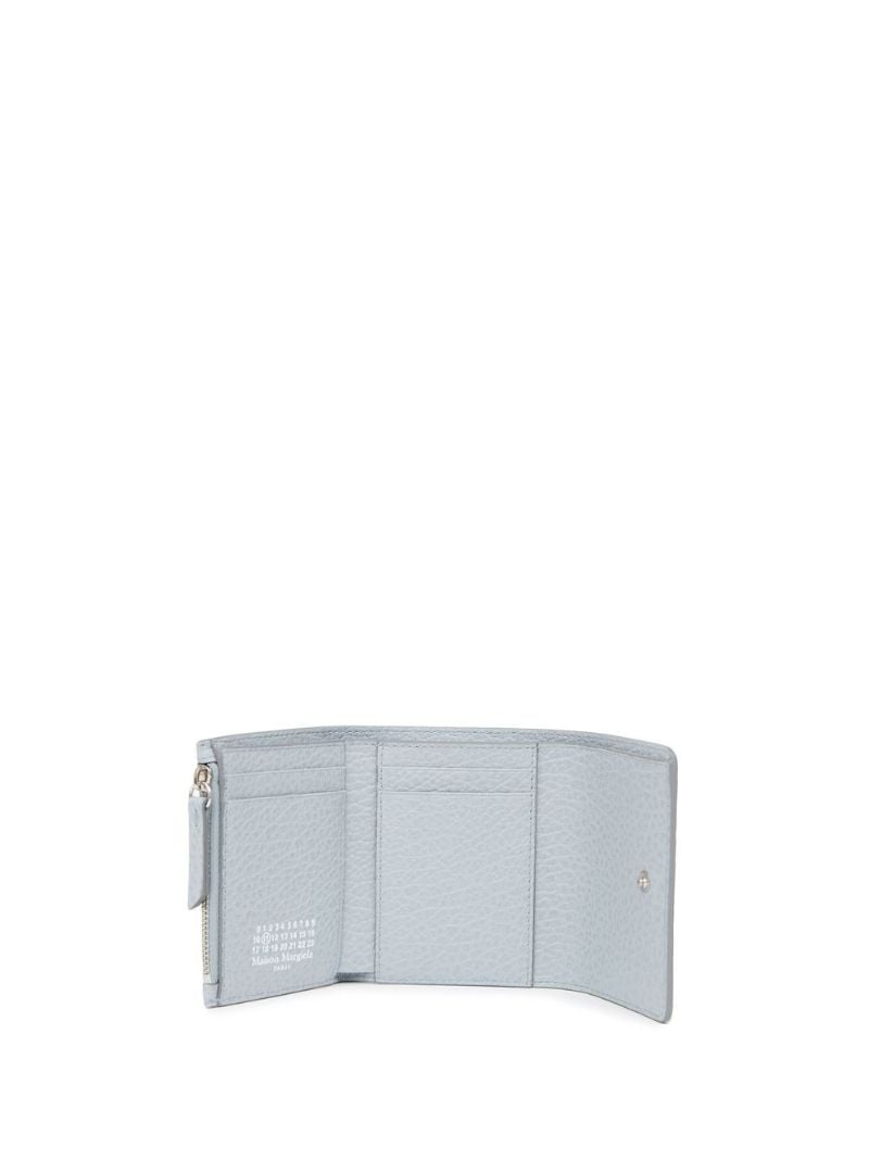 Blue Four-stitch Wallet