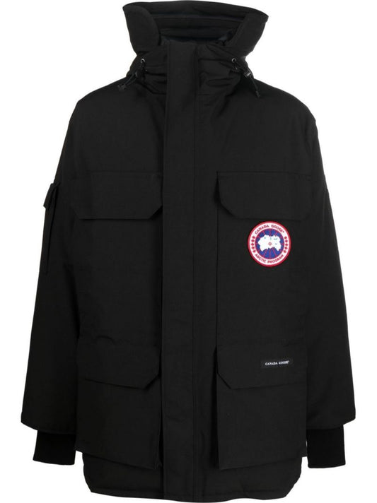 Black Expedition Hooded Coat