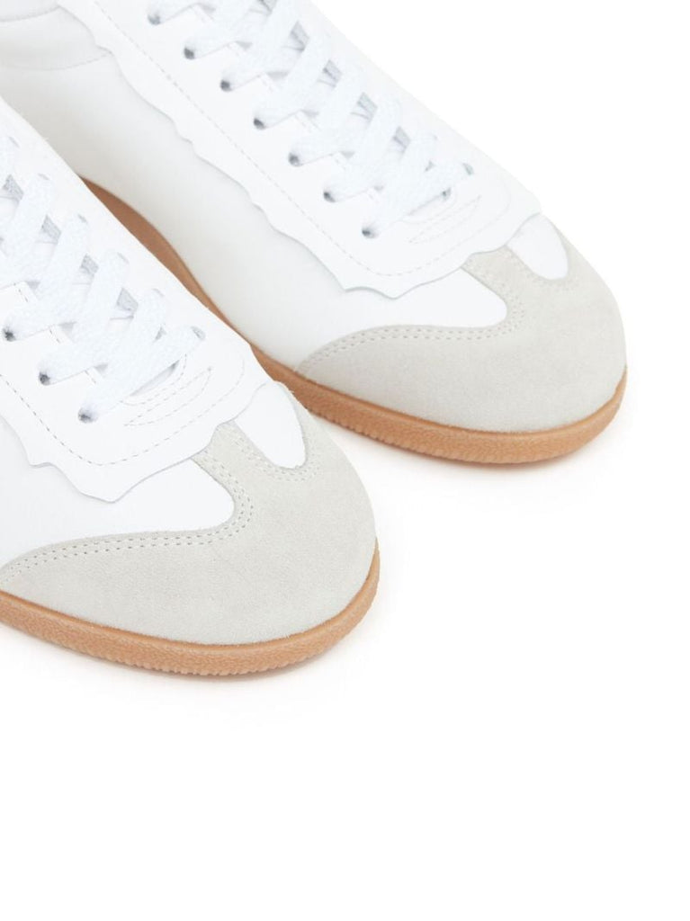 White Featherlight Low Top Sneakers