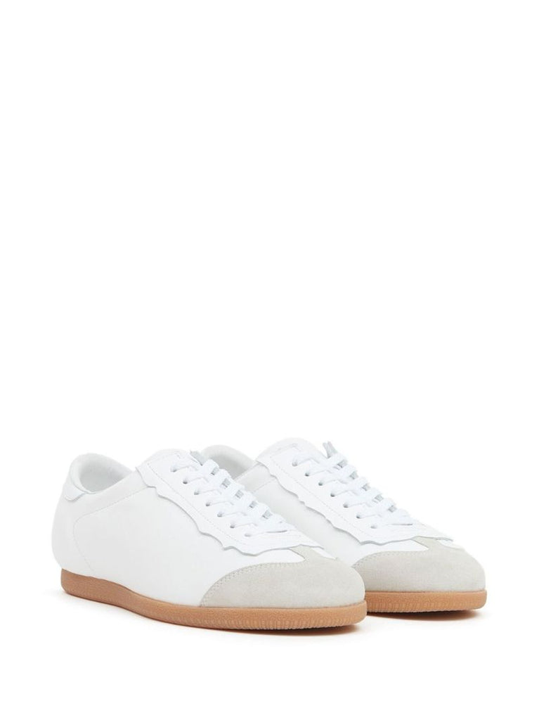 White Featherlight Low Top Sneakers