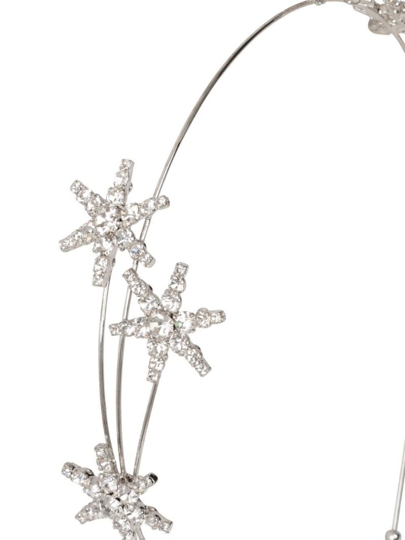 Silver-tone Venus Crystal Headband