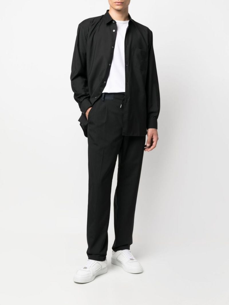 Black Shape 2 Wool Shirt