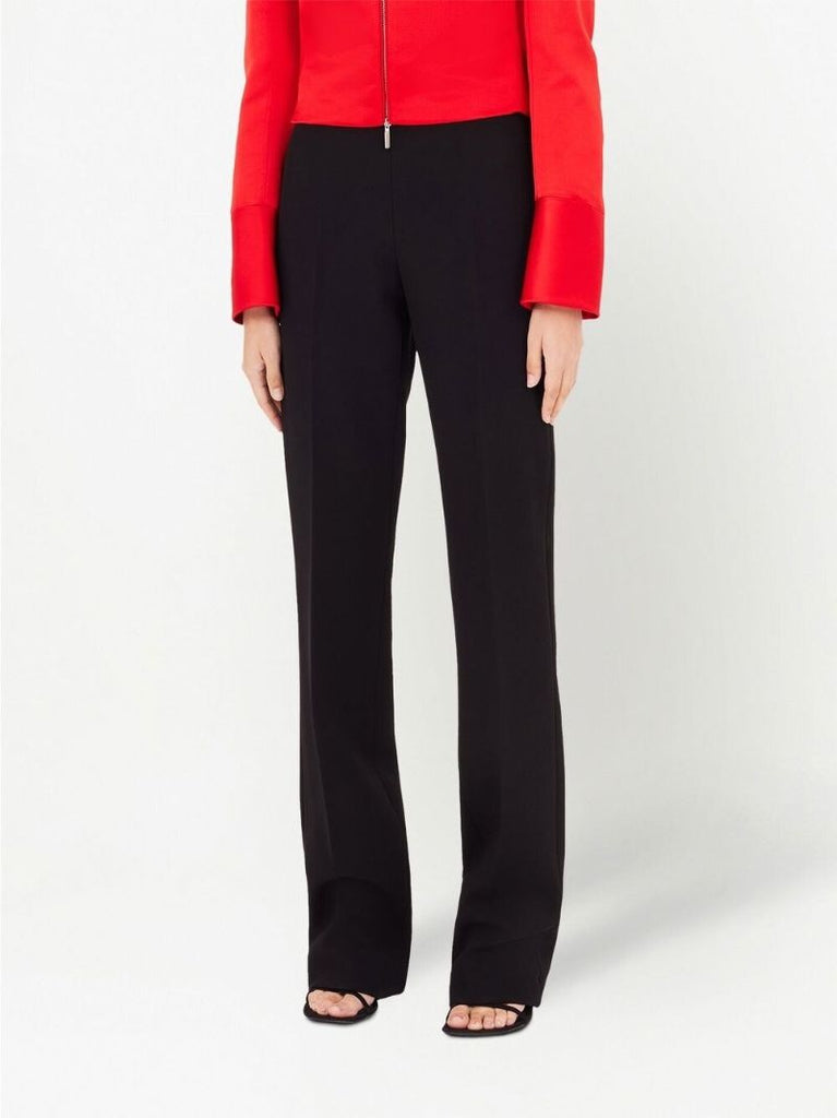 Black Straight-leg Trousers