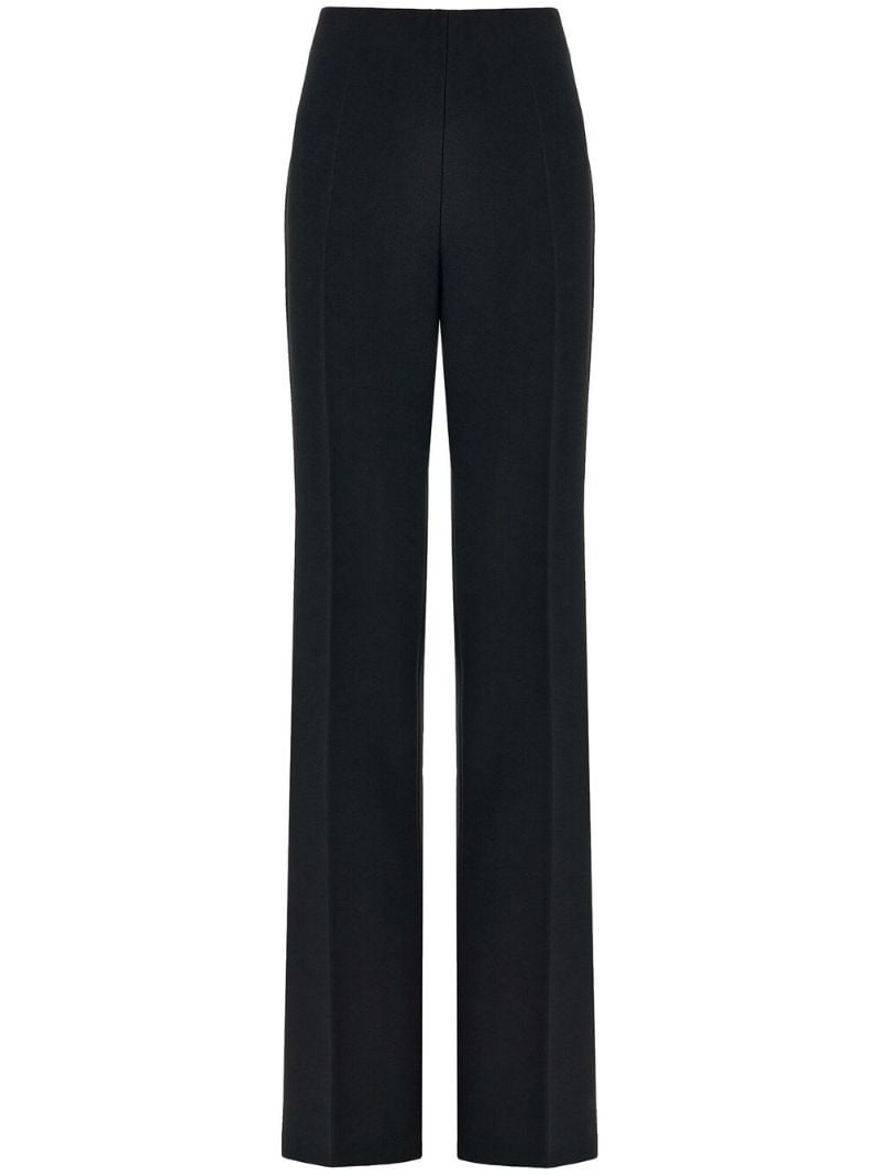 Black Straight-leg Trousers