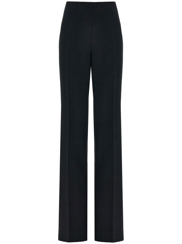 Black Straight-leg Trousers