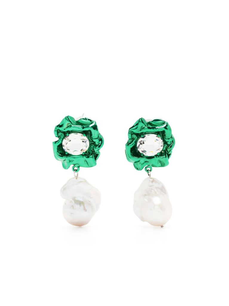 Sterling Silver Lola Baroque Pearl Drop Earrings