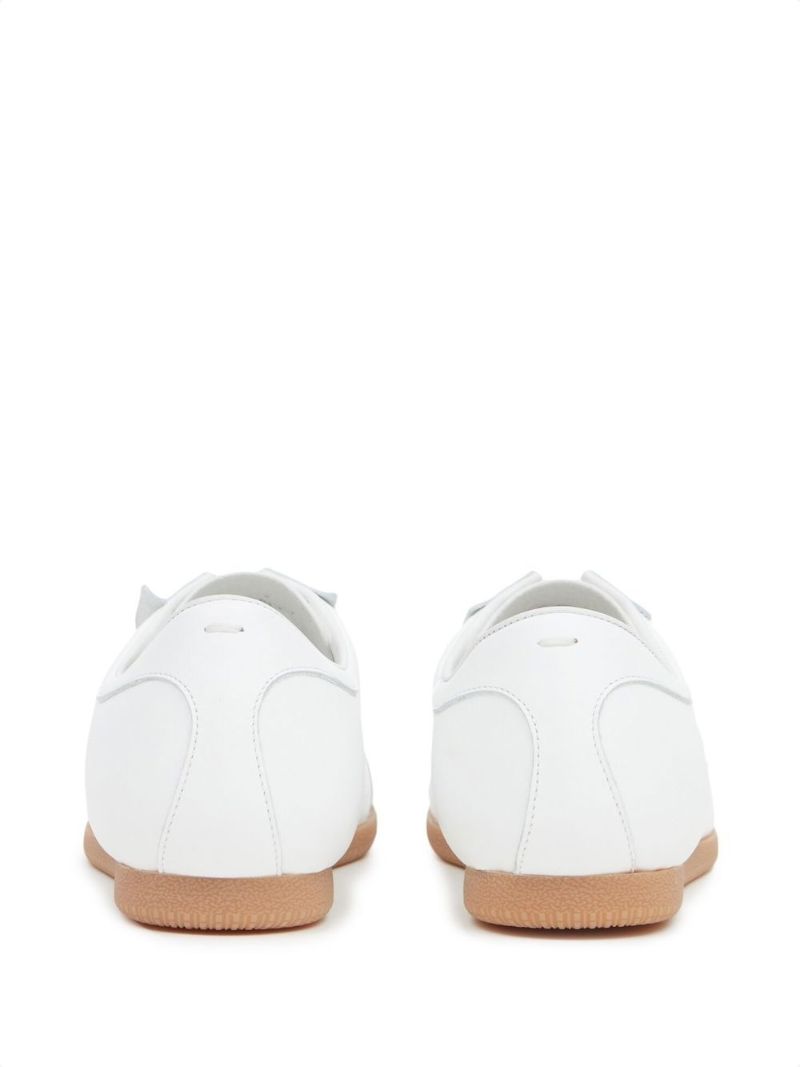White Featherlight Leather Sneakers