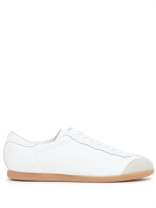 White Featherlight Leather Sneakers