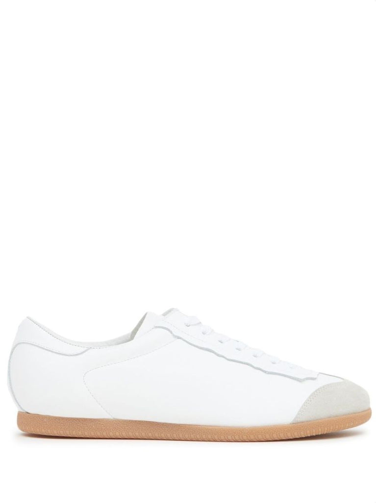 White Featherlight Leather Sneakers