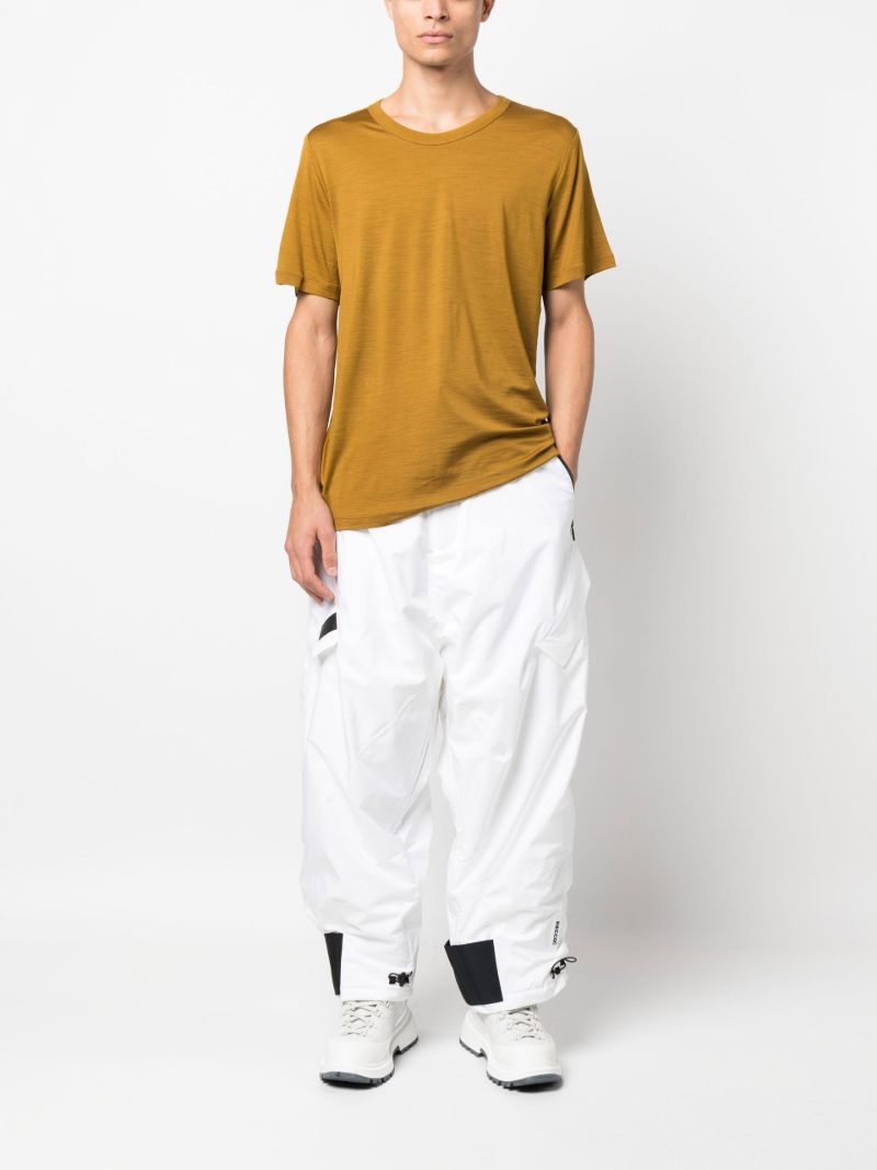 Brown Merinofine Wool T-shirt