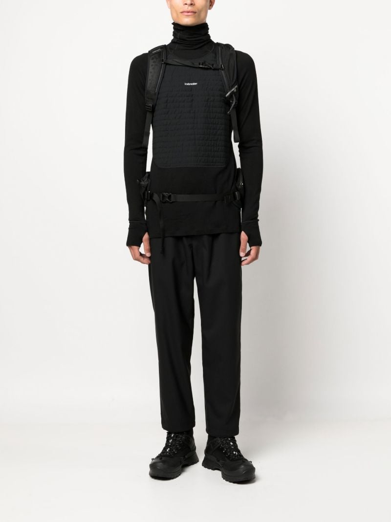 Black Zoneknit Insulated Knit Hoodie