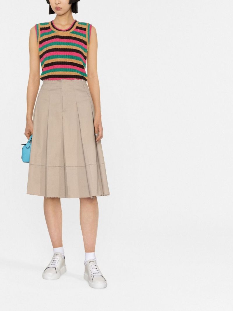 Pink Swing Knitted Wool Vest