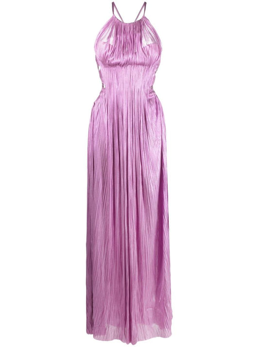 Pink Valeria Halterneck Dress