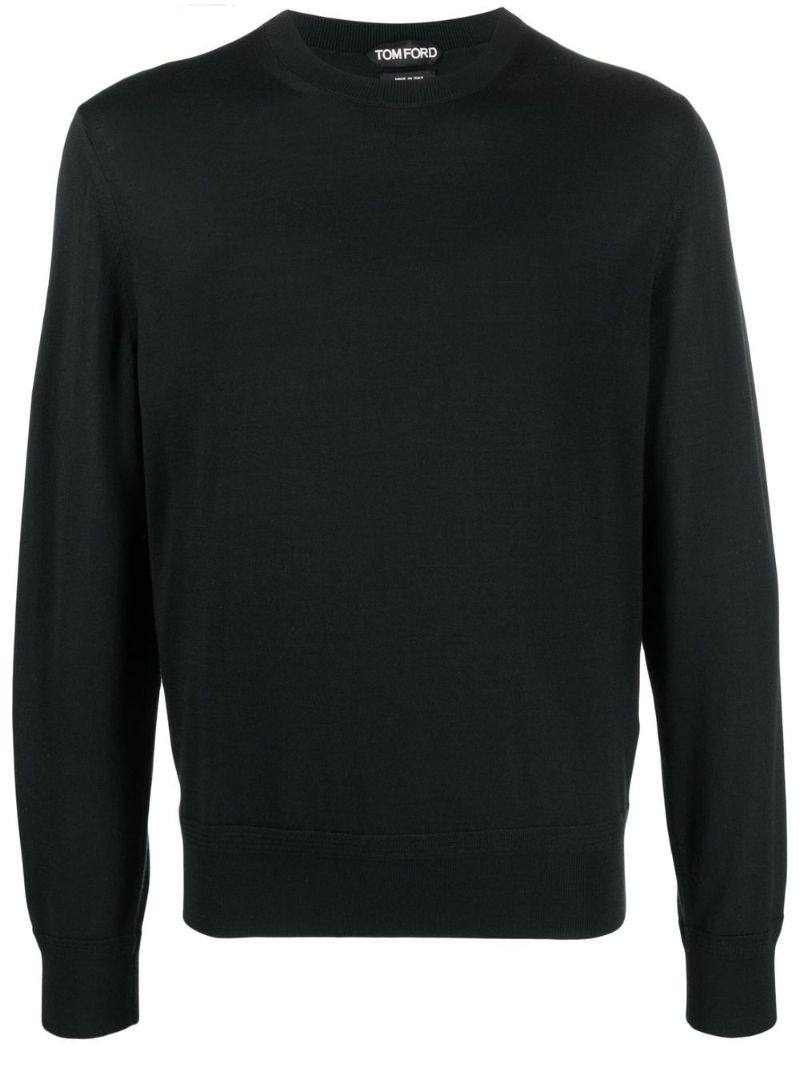 Black Wool Sweater