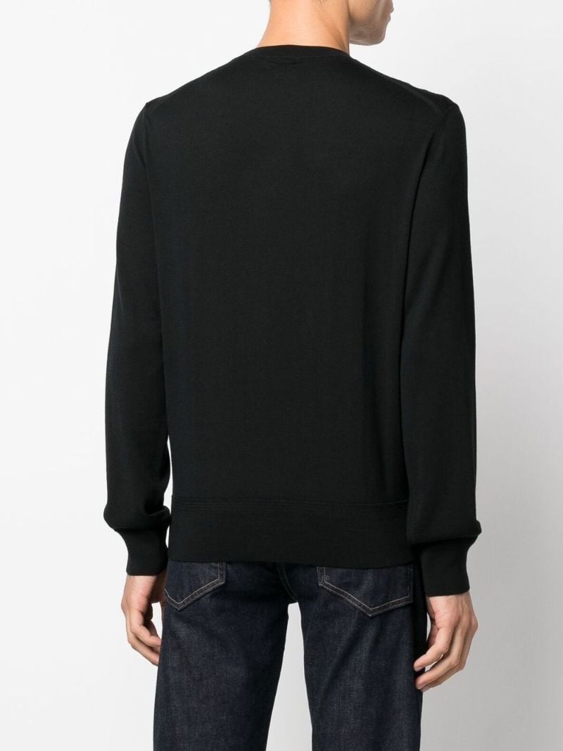 Black Wool Sweater