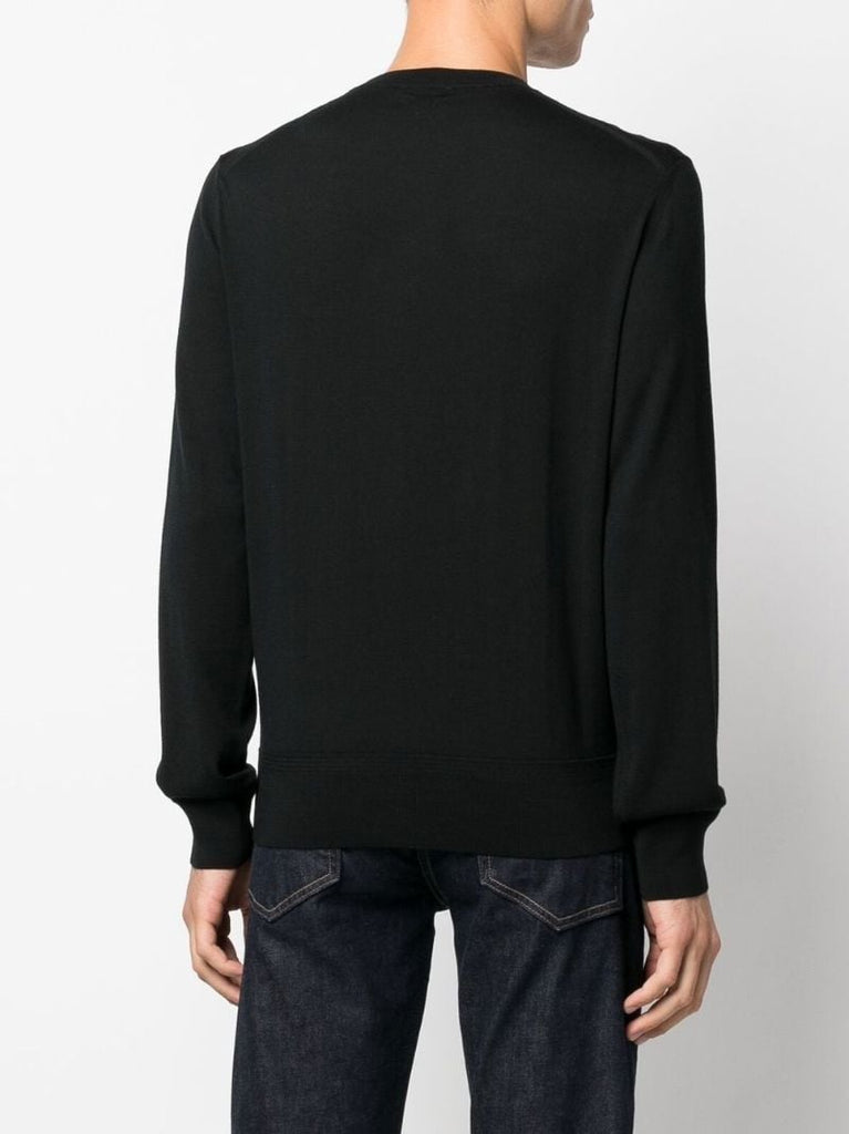 Black Wool Sweater