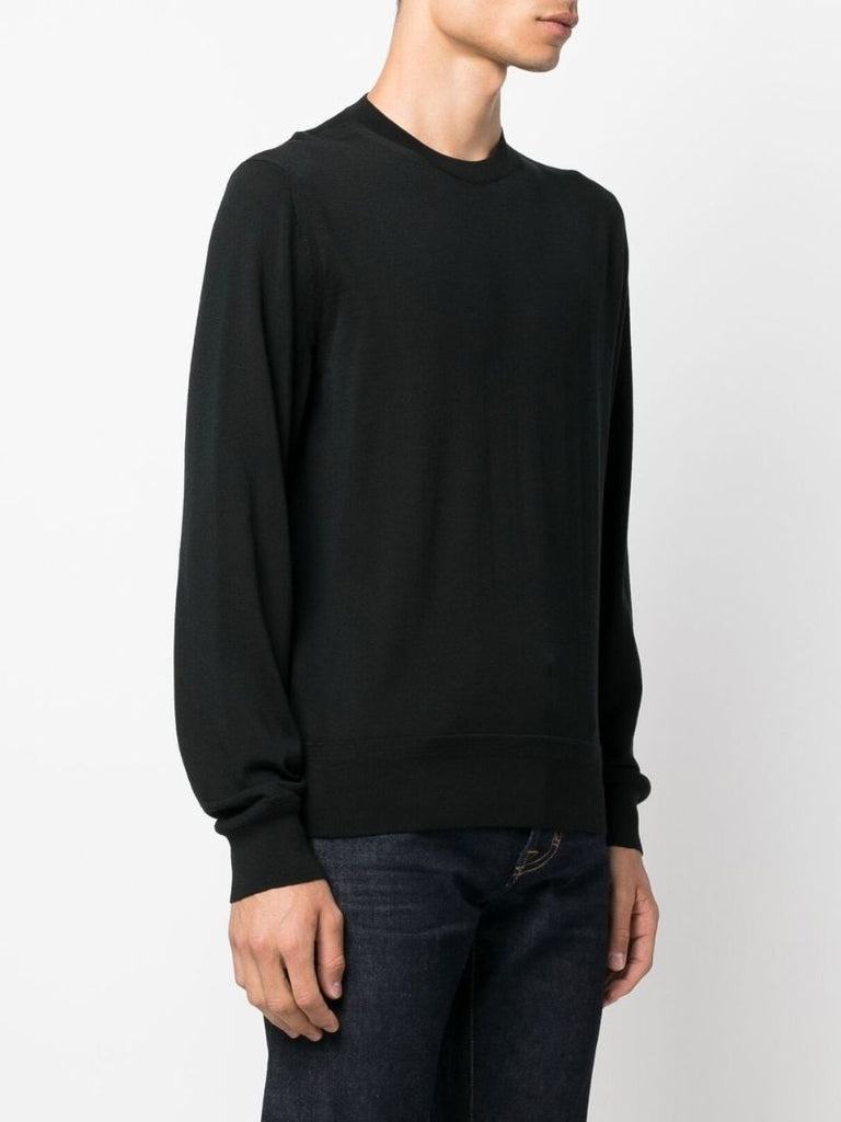 Black Wool Sweater