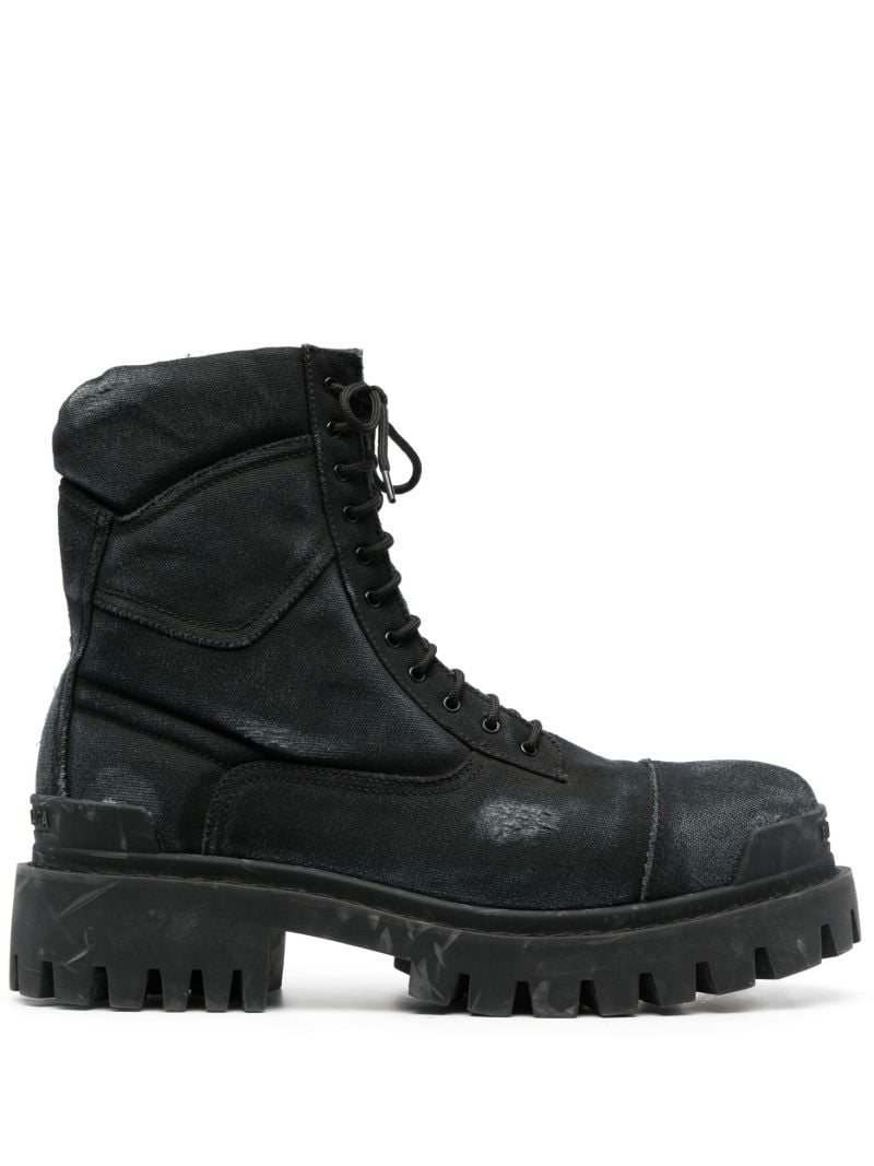 Black Strike Combat Boots