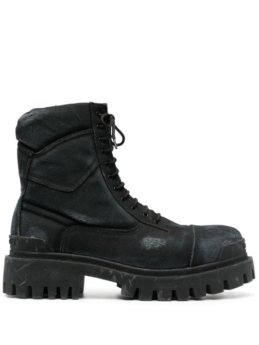 Black Strike Combat Boots