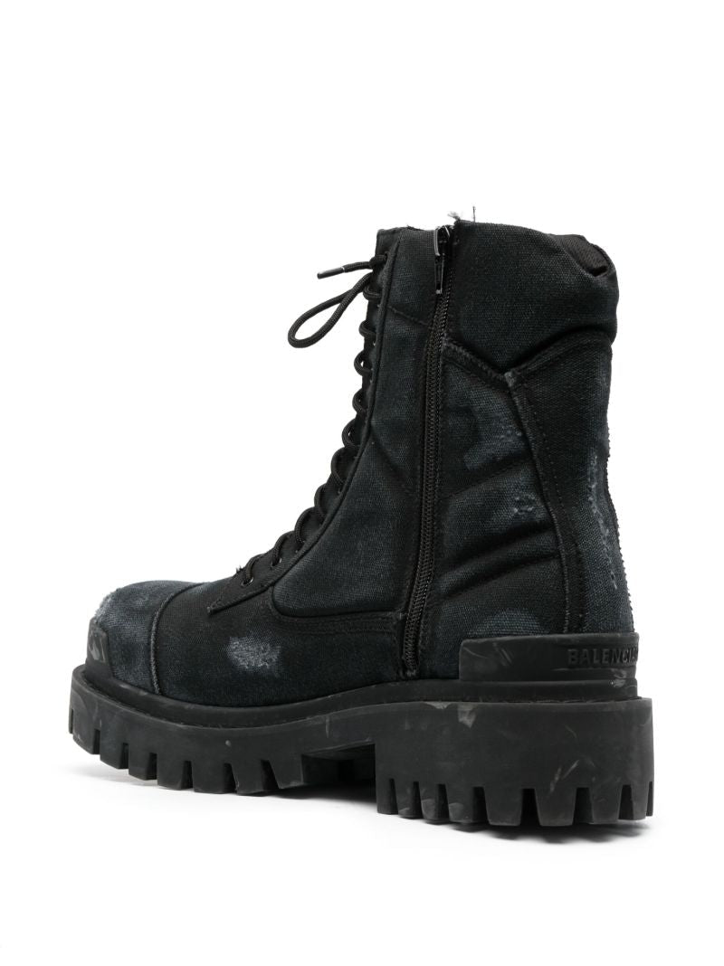 Black Strike Combat Boots