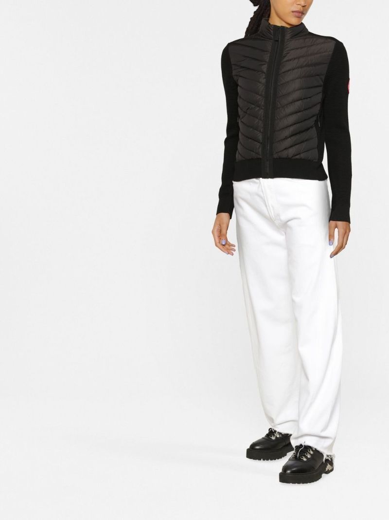 Black Hybridge Padded Jacket
