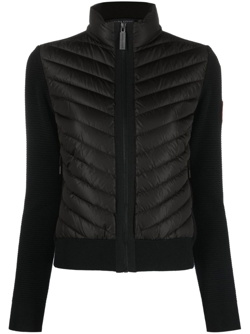 Black Hybridge Padded Jacket